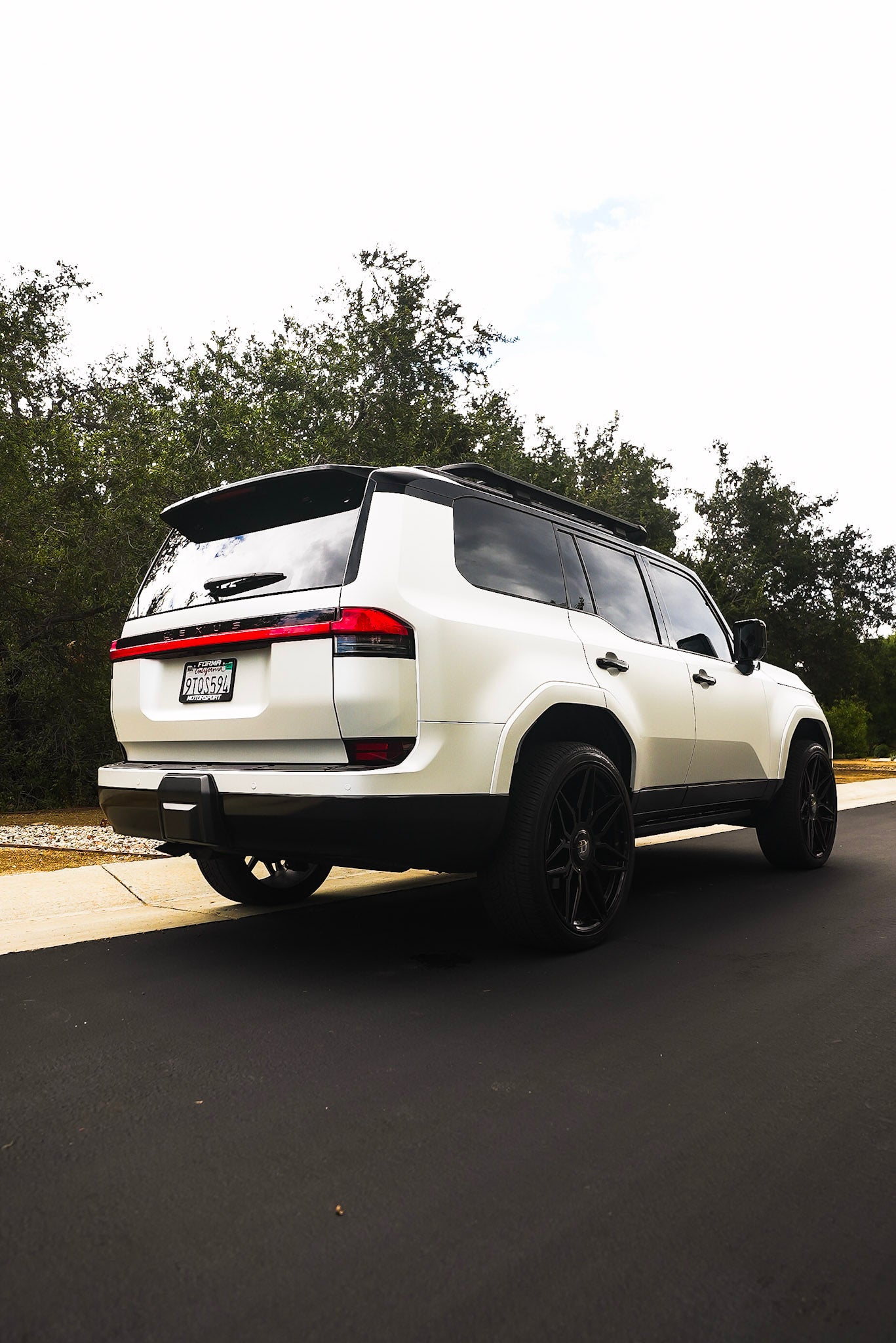 2025 Lexus GX550 Overtrail rear view